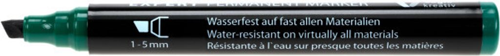 Expert Permanentmarker Rund, Grün, Strichbreite 1,5-3mm
