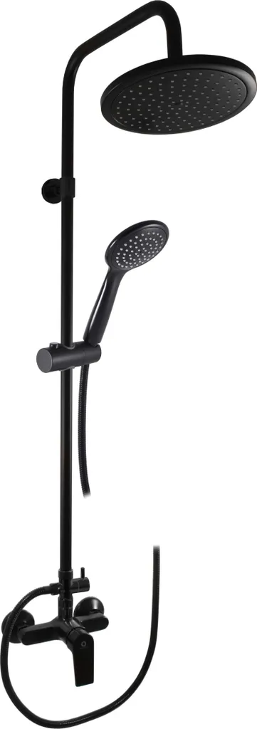 Système de douche COLORADO Noir mat CO182.5/7CMAT RAV Slezák design