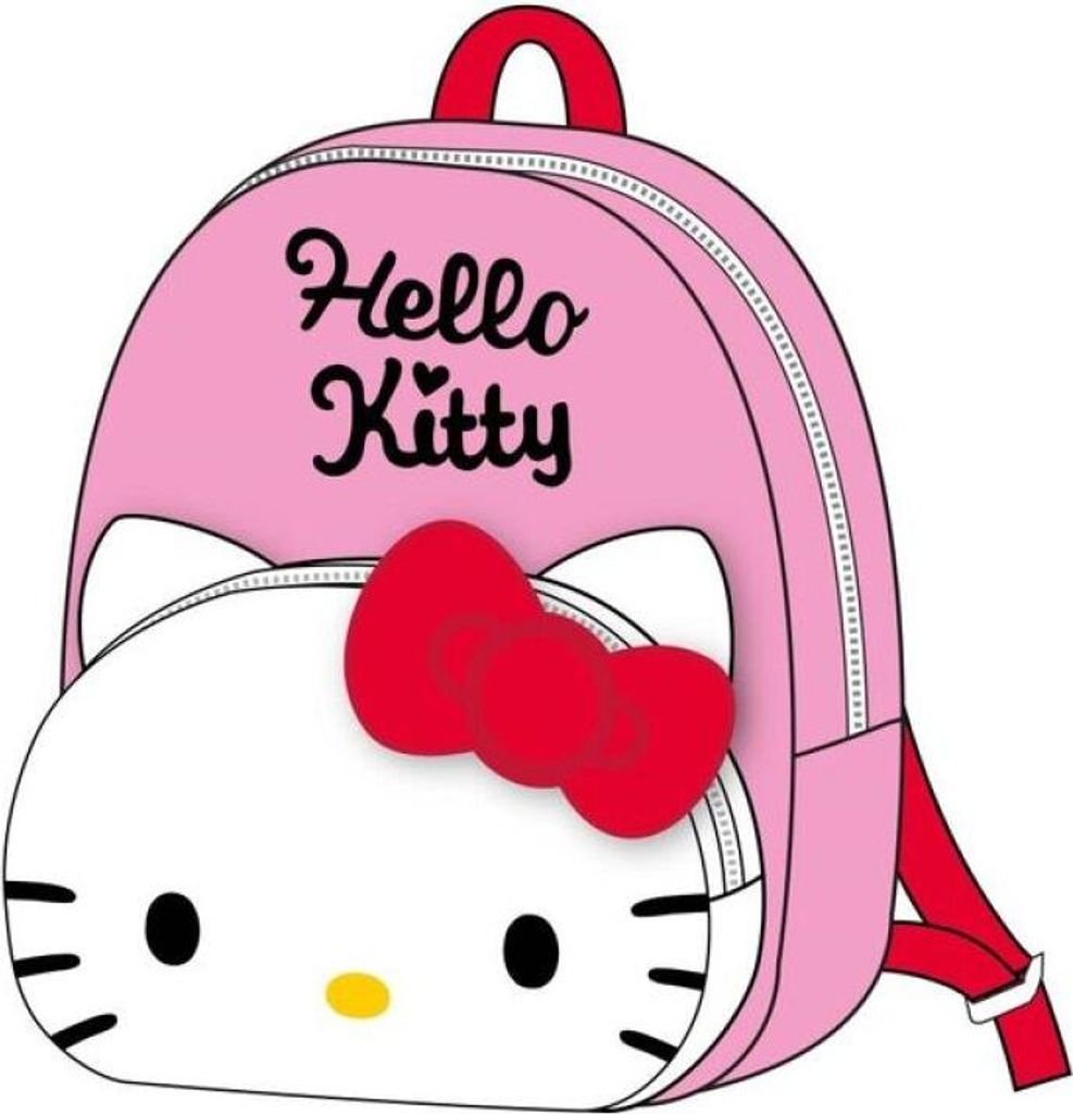 Hello Kitty rugzak CERD 22cm - Origineel officieel product, Productafbeelding 