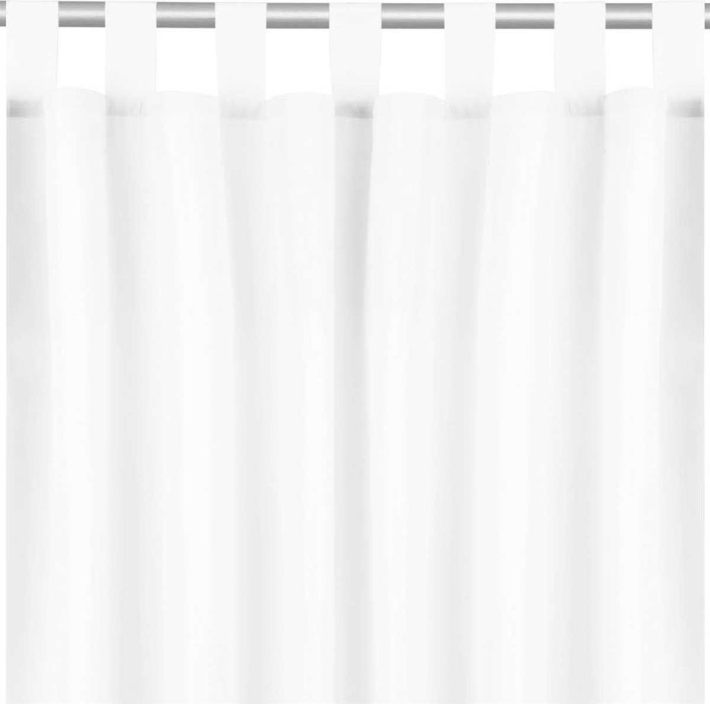Ellen écharpe déco passants, 140x225 cm - Blanc Image du produit 