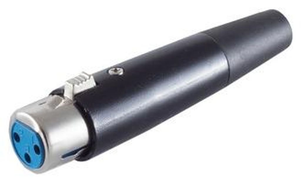 XLR-Kupplung, Gehäuse schwarz Produktbild 