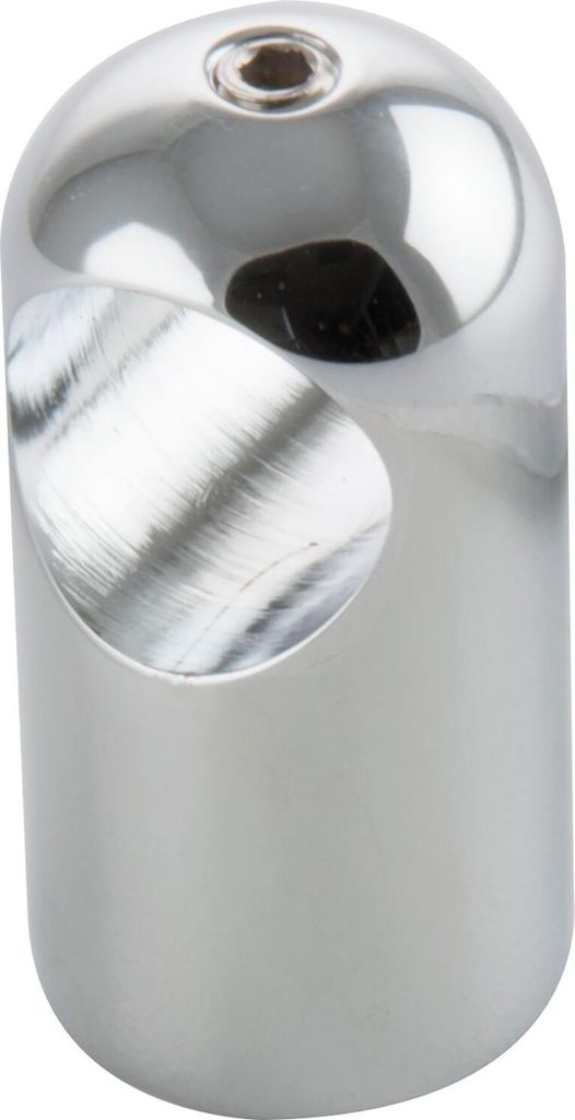 T-Verbinder für Stabilisationsstange SBA, 43 x 22 mm, Messing verchromt poliert