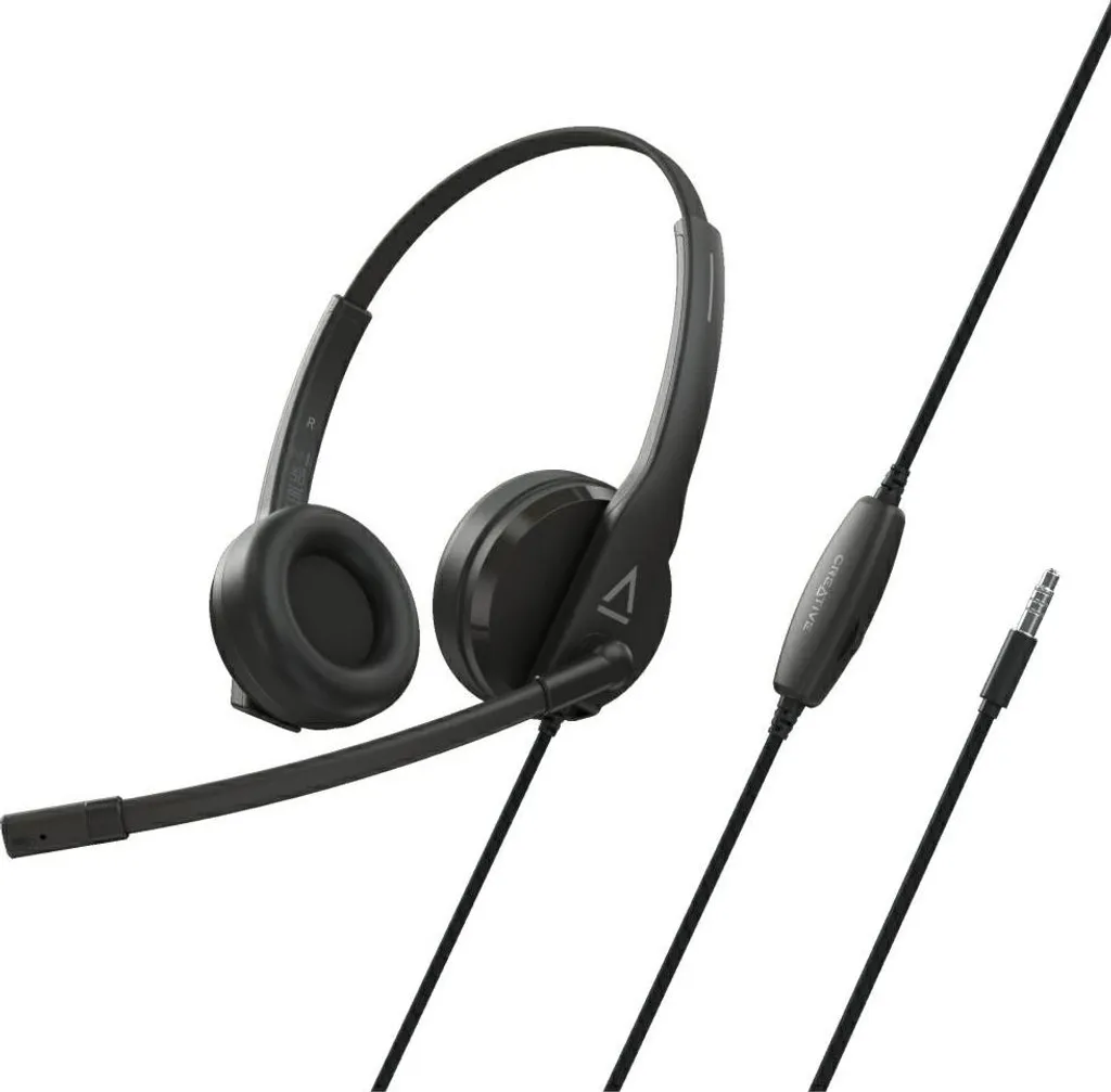 Creative Labs HS-230: Cuffie Leggere per Videoconferenze e Studio Online
