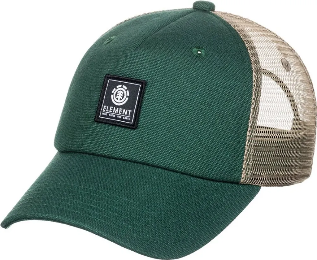 Element Icon Mesh Cap - Berretto Verde Topiary per Skate e Outdoor