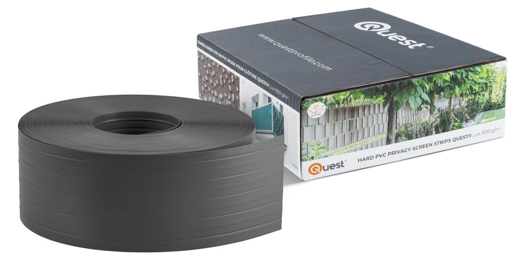 Taśma ogrodzeniowa QUEST z PVC, 10 cm, wąska listwa do Zdjęcie produktu 