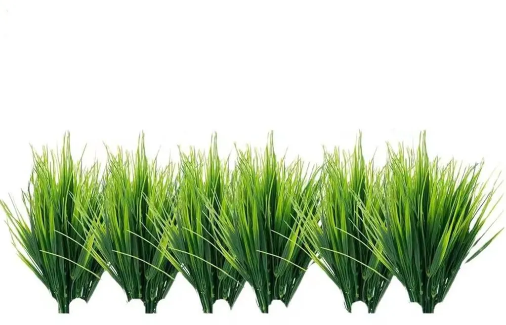 Plantes artificielles en gazon synthétique pour bacs à fleurs