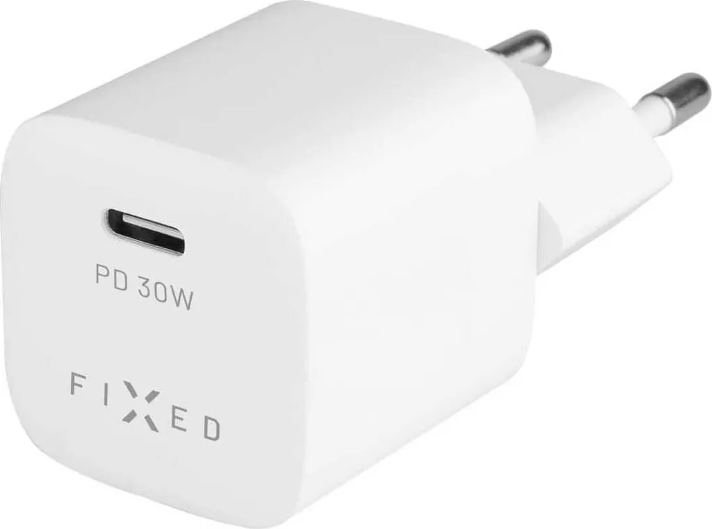 Chargeur rapide 30W USB-C Power Delivery avec câble inclus blanc - 3