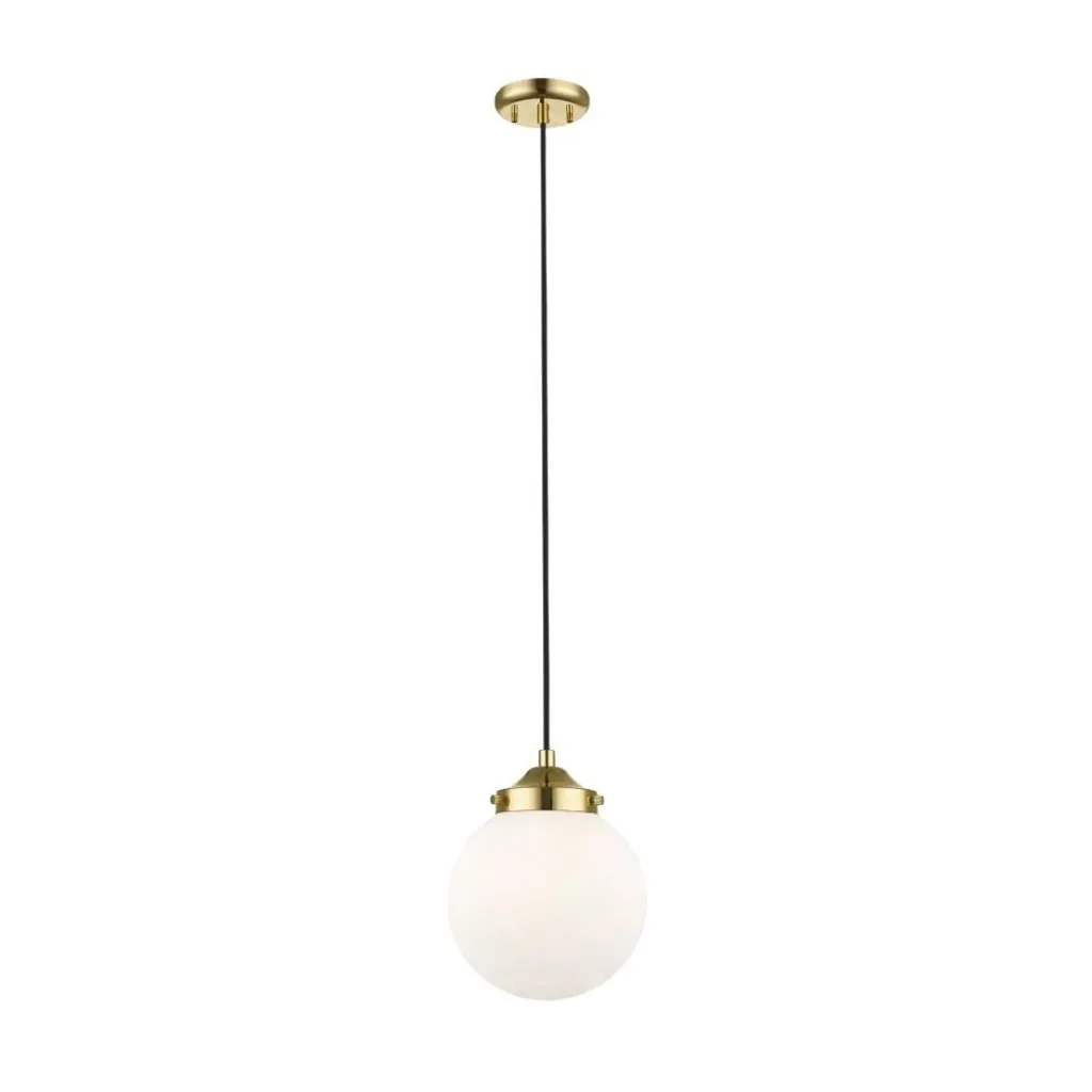 Lampada Riano Zuma Line P0454-01D-F7AA Sospensione Chic Oro
