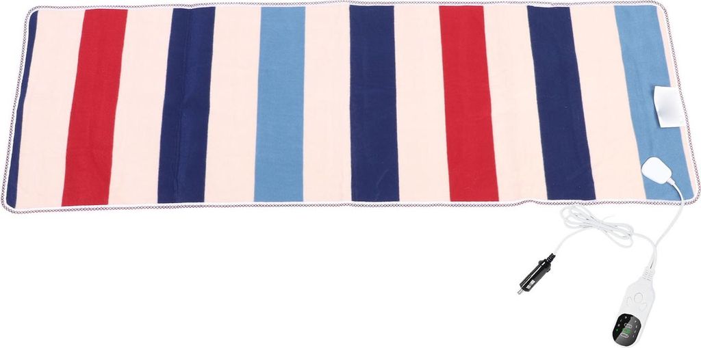 Beheizte Autodecke, 24 V, 150 x 50 cm, 3 Timer, 9 Temperatureinstellungen, weiches Flanell, elektrische Heizung für SUV, Wohnmobil