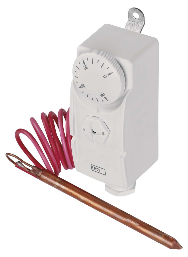 Příložný manuální kapilárový termostat P5682