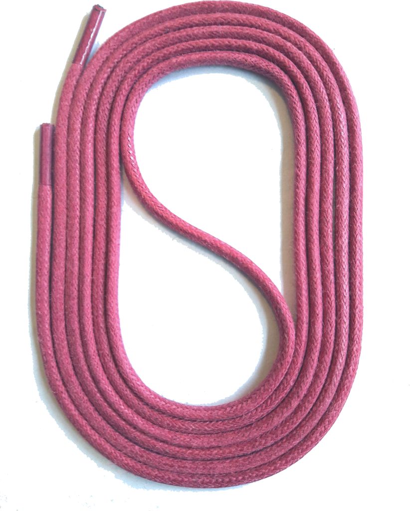SNORS gewachste Schnürsenkel rund - PINK - 1,8mm - 60cm