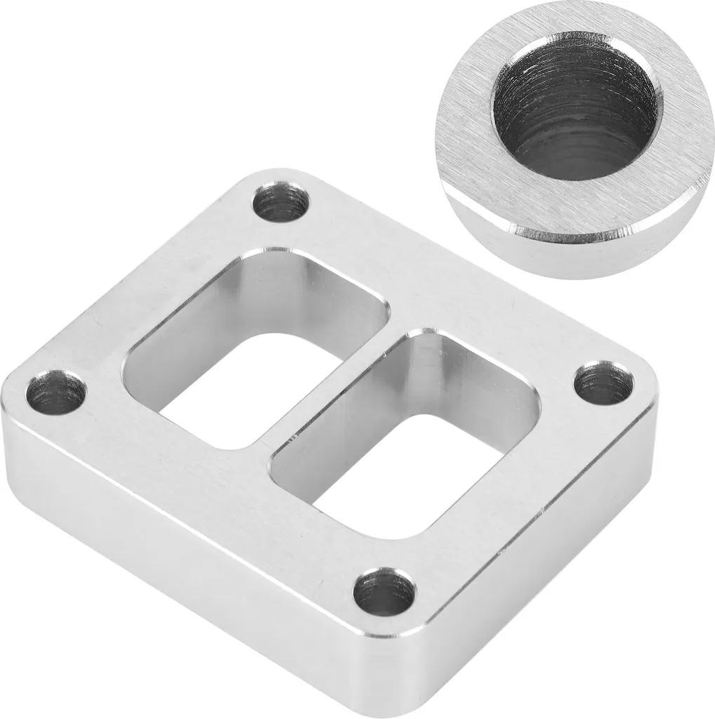 Cale Turbo T4 Twin Scroll Acier Doux CNC S400 avec Ports Divisés 1/2"