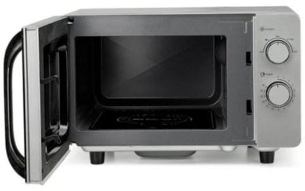 Orbegozo MI 2062 CE, Arbeitsplatte, Solo-Mikrowelle, 20 l, 700 W, Drehregler, Schwarz, Silber