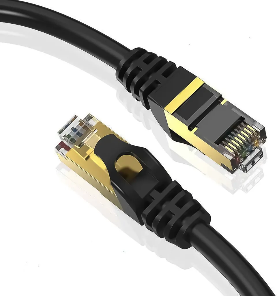 Cavo Internet Cat8 5m Reagle 40Gbps | Ideale per Smart TV 8K e Console
