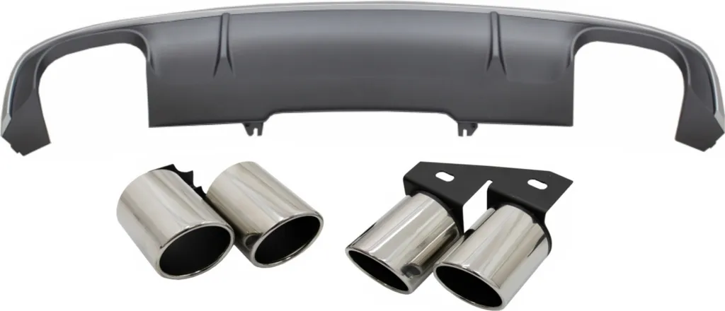 Diffuseur Arrière Audi A4 B9 8W S-Line 16-18 Look S4 Finition Sport
