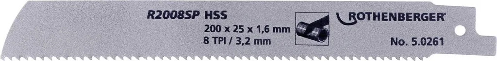 Lame de scie HSS 50261 : finissez vos coupes de tubes sans bavures