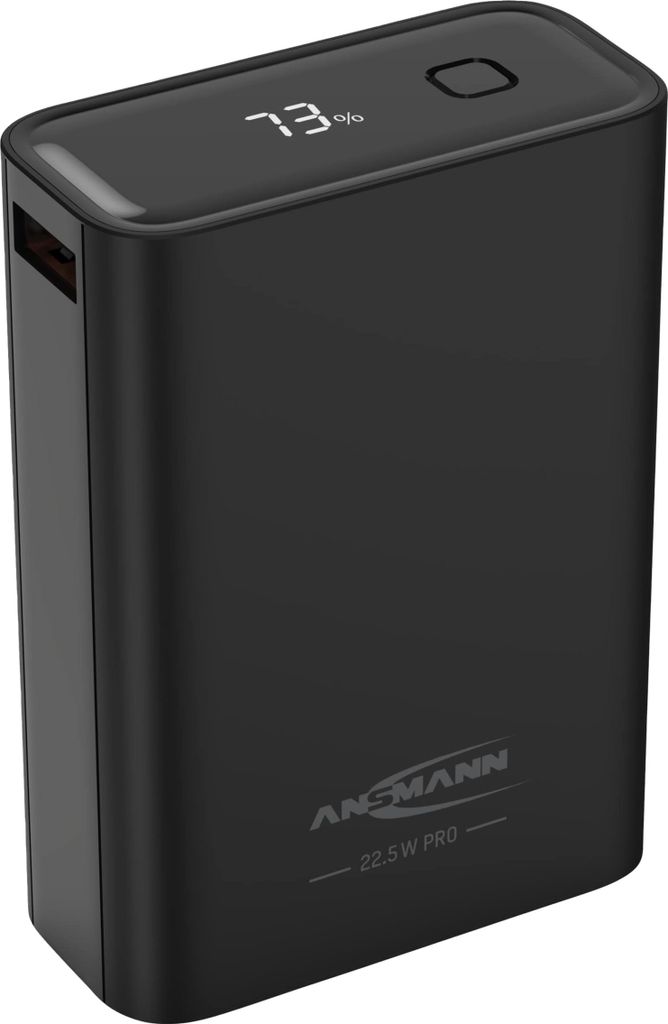 Ansmann PB222PD, 20000 mAh, Lithium Polymer (LiPo), 22,5 W, Produktbild 