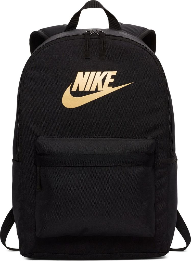 Nike Heritage Backpack black/metallic gold Rucksäcke