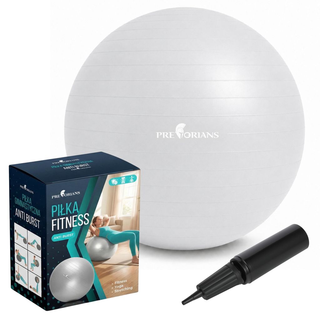 Gymnastikball 55 cm, Sitzball, Trainingsball für Fitness, Produktbild 