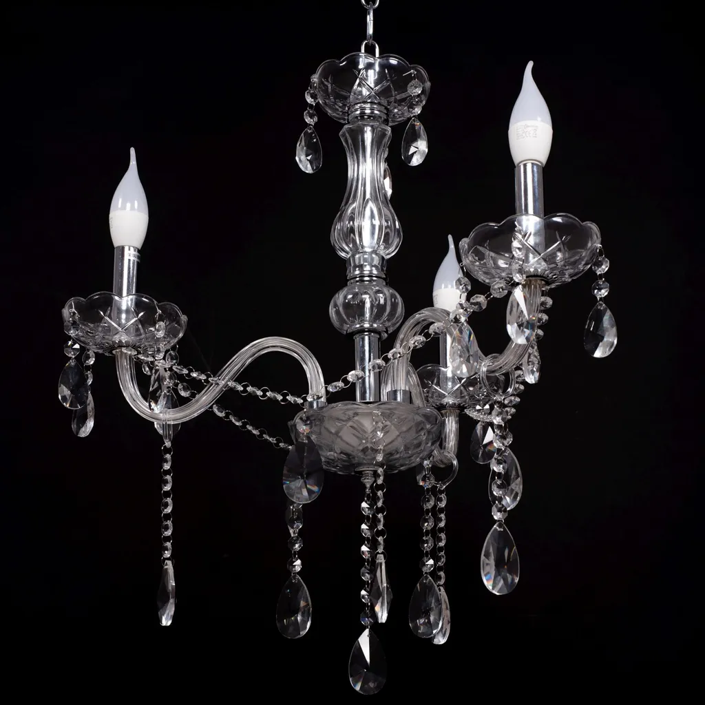 Luminaire Toolight 300752 3 Transparent - Suspension Design Moderne