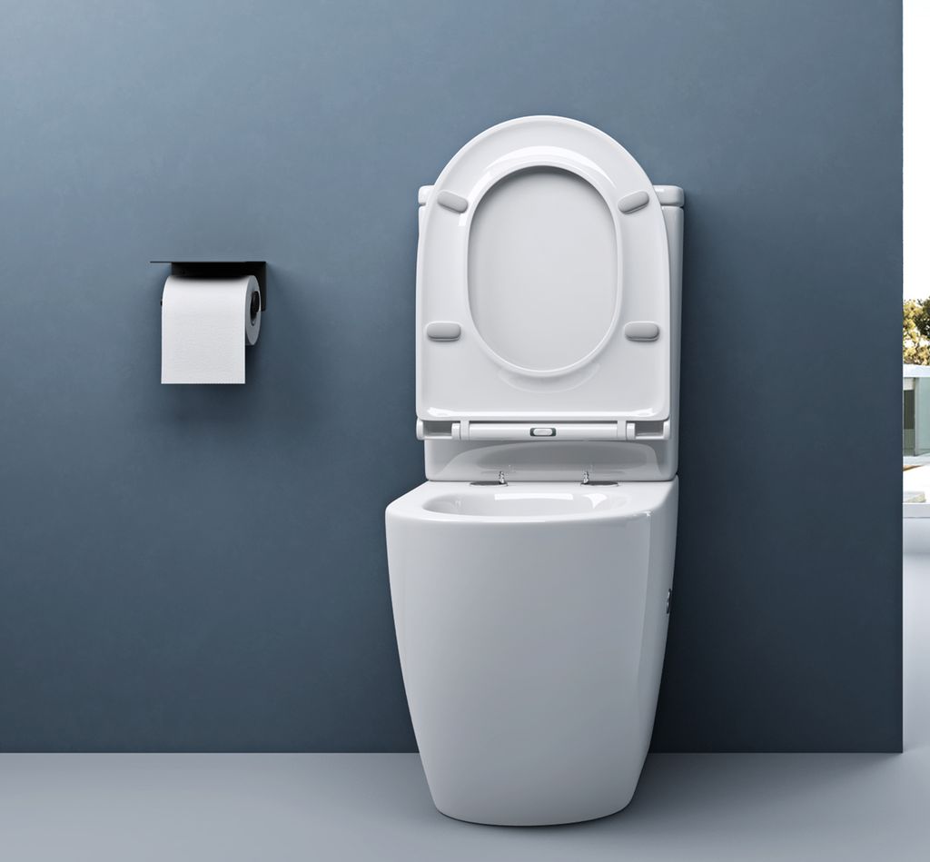 doporro Stand-WC mit Spülkasten komplett S179T neu inkl. Produktbild 4