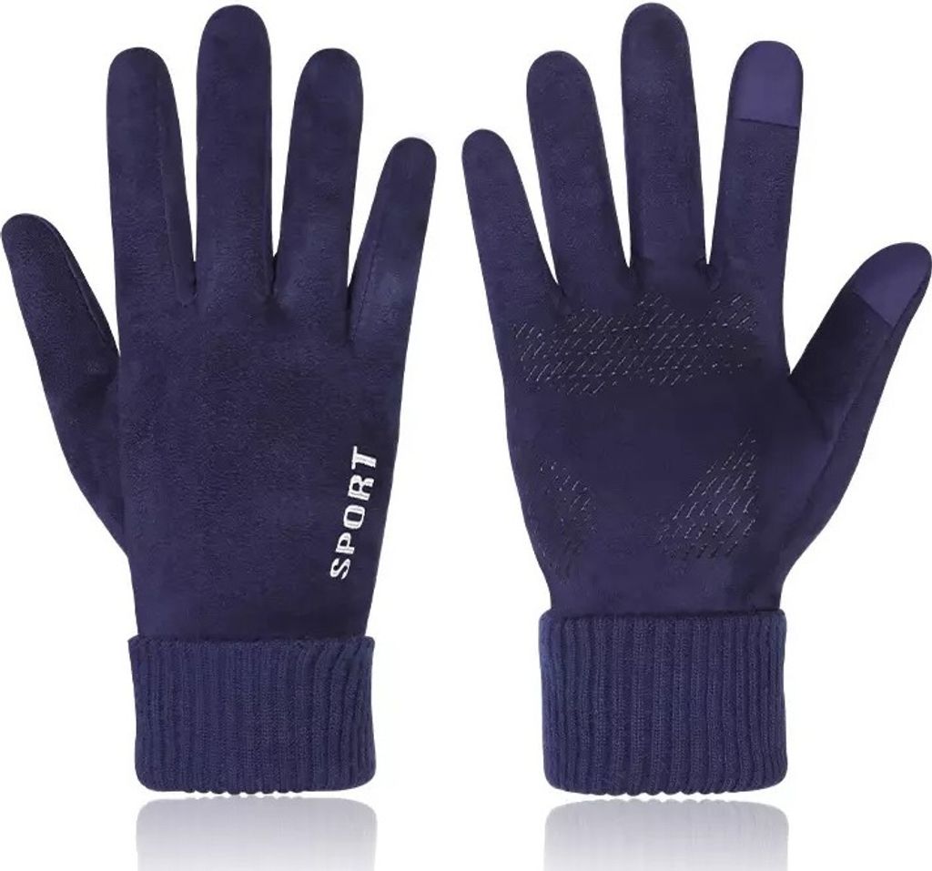 SP-21582 Herren-Handschuhe - Dunkelblau für den Winter KP21582