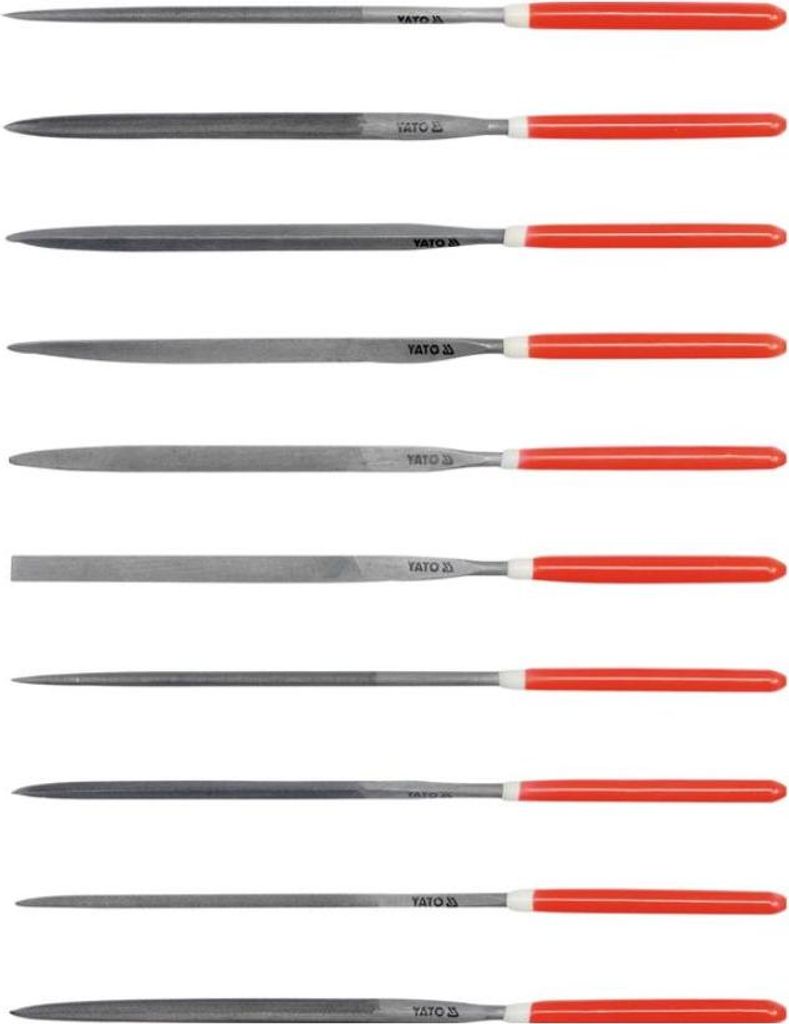 Jeu de limes aiguille 4 x 160 mm 10 pcs Image du produit 