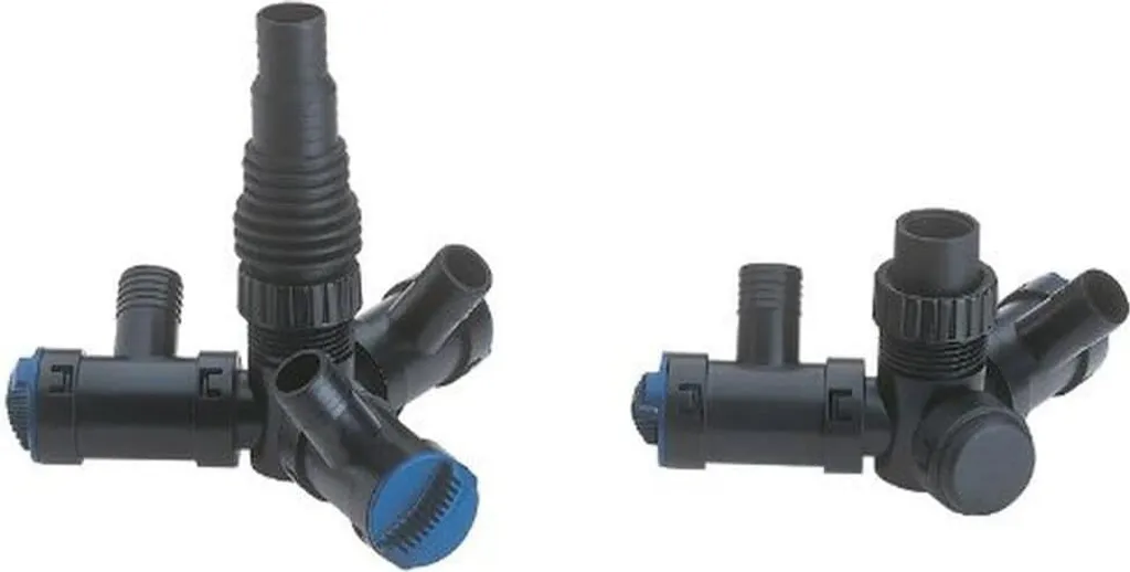 Distributeur d'eau 1 pouce noir Multi WD à raccords rapides et robustes