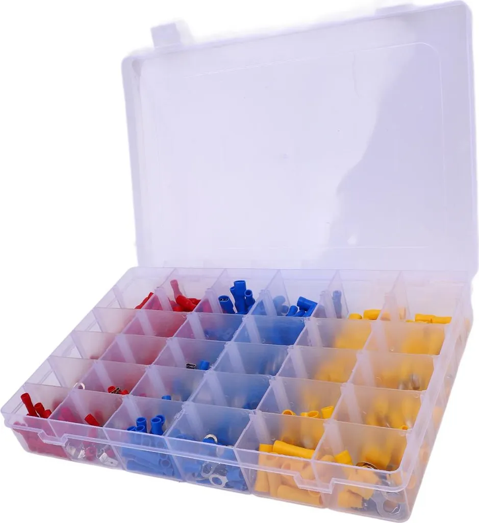 Coffret de Cosses Électriques Étanches et Thermorétractables - 480 Pièces