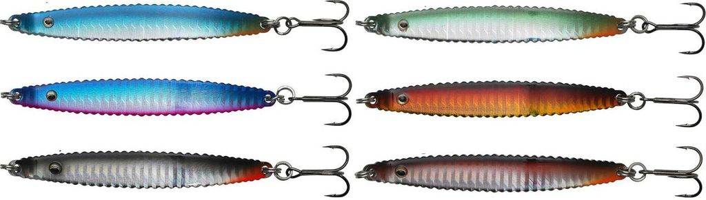 Hansen SD Lotus 9,8cm 18g - Meerforellenblinker, Farbe:Orange/Silver
