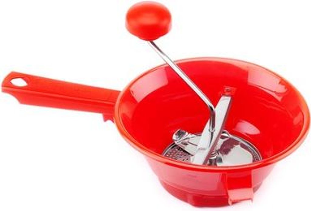 Tomatto Tomatalo Passiermühle - Kunststoffgehäuse, 3 Einsätze - 30 cm Durchmesser
