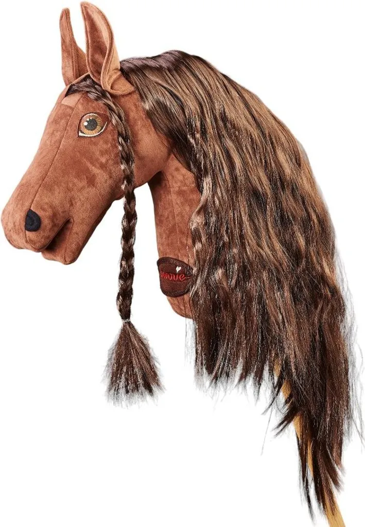 Cheval de Bâton Ponnie Hazel : Jouet d'Équitation Sportive pour Enfant