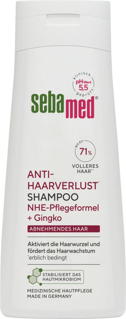 Sebamed Anti Haarverlust Shampoo fördert das Haarwachstum 200ml