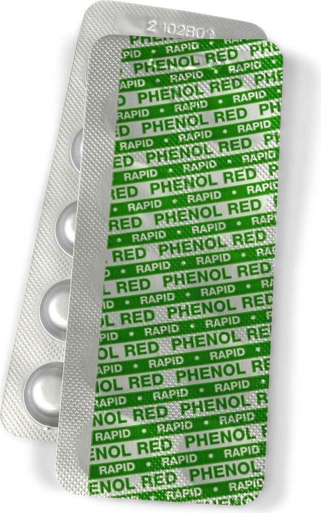 200 Stk. Phenol Red Rapid Tabletten für Pooltester pH (20 Produktbild 