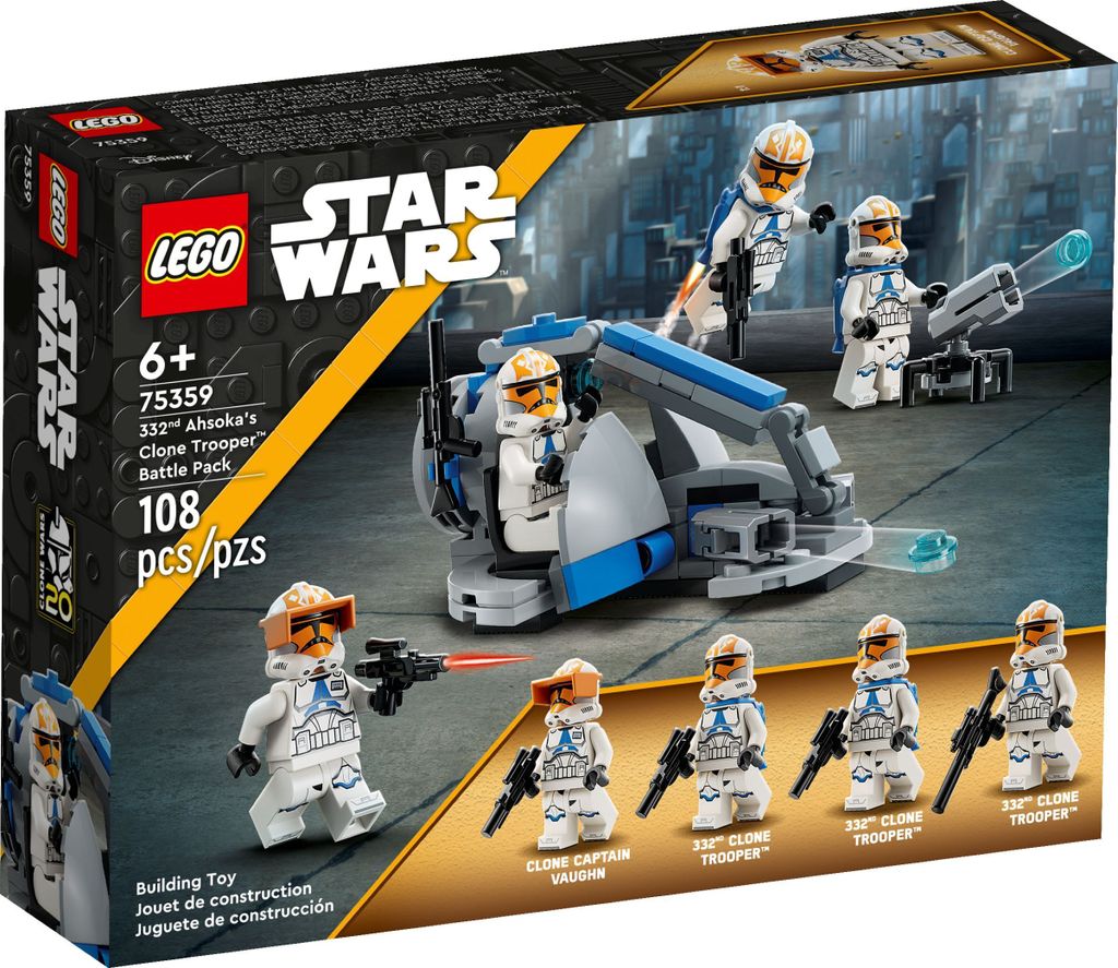 LEGO® Star Wars™ 75359 Soldat clone Ahsoka de la 332e Image du produit 