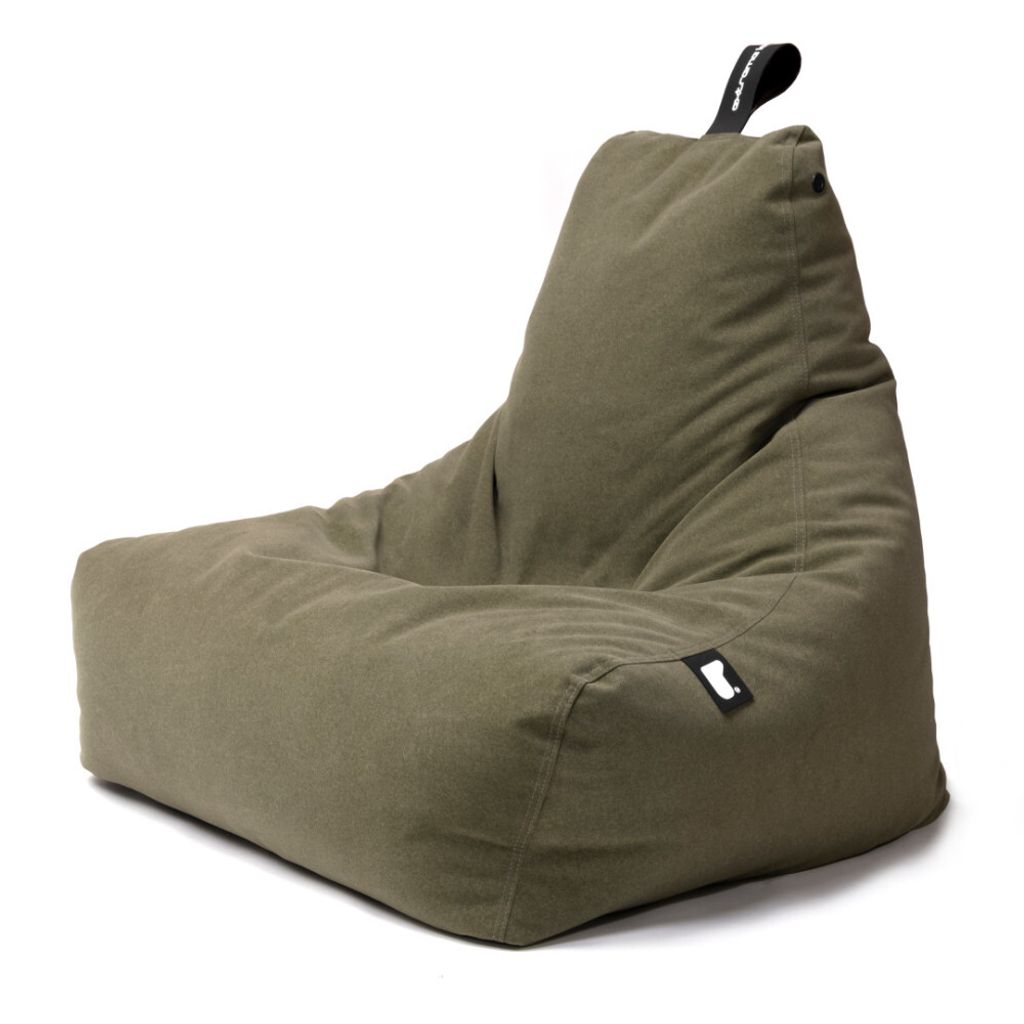 Extreme Lounging b-bag mighty-b wildleder - Moss