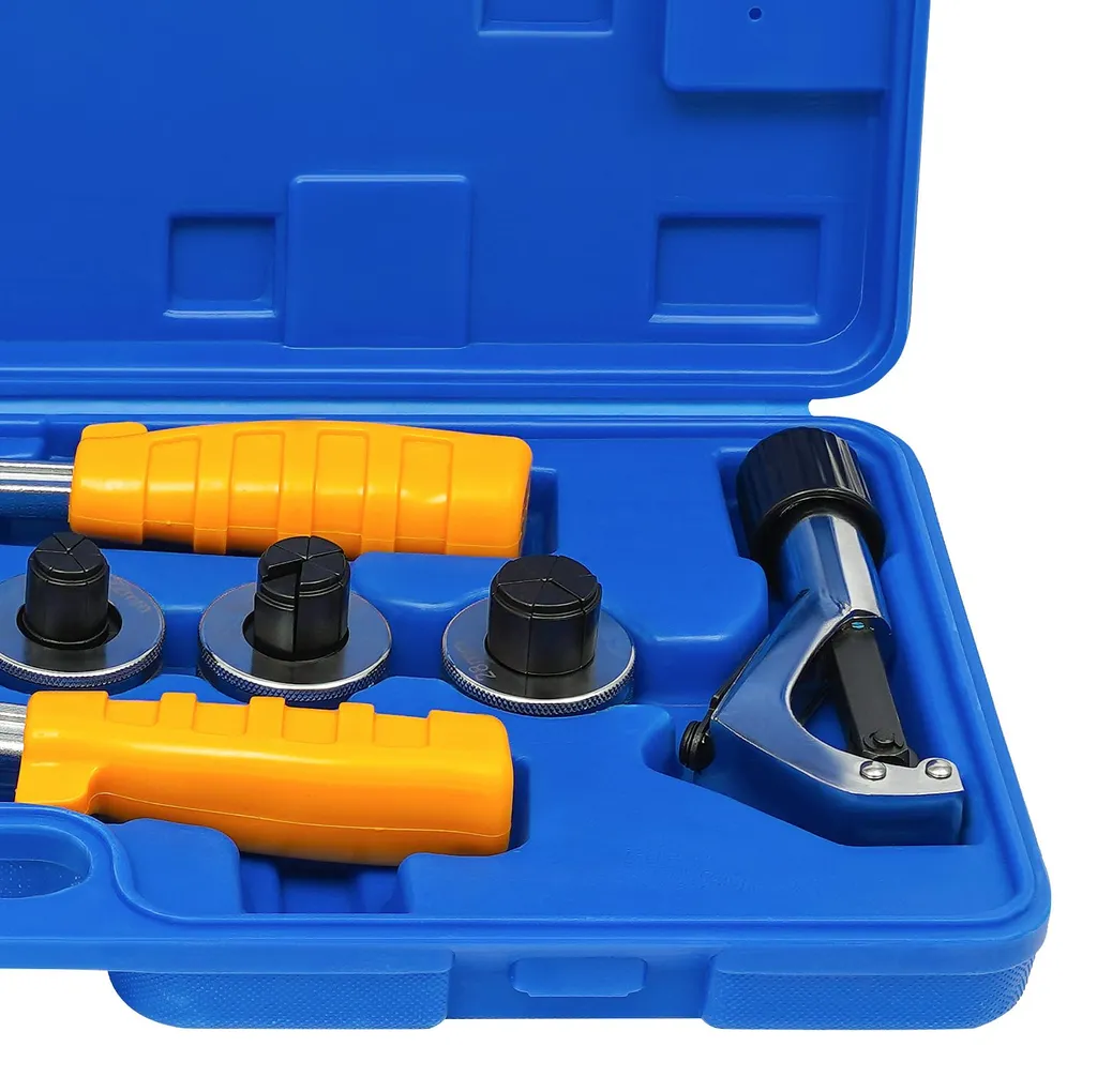 Extenseur de tube polyvalent en acier robuste bleu avec design compact - 5