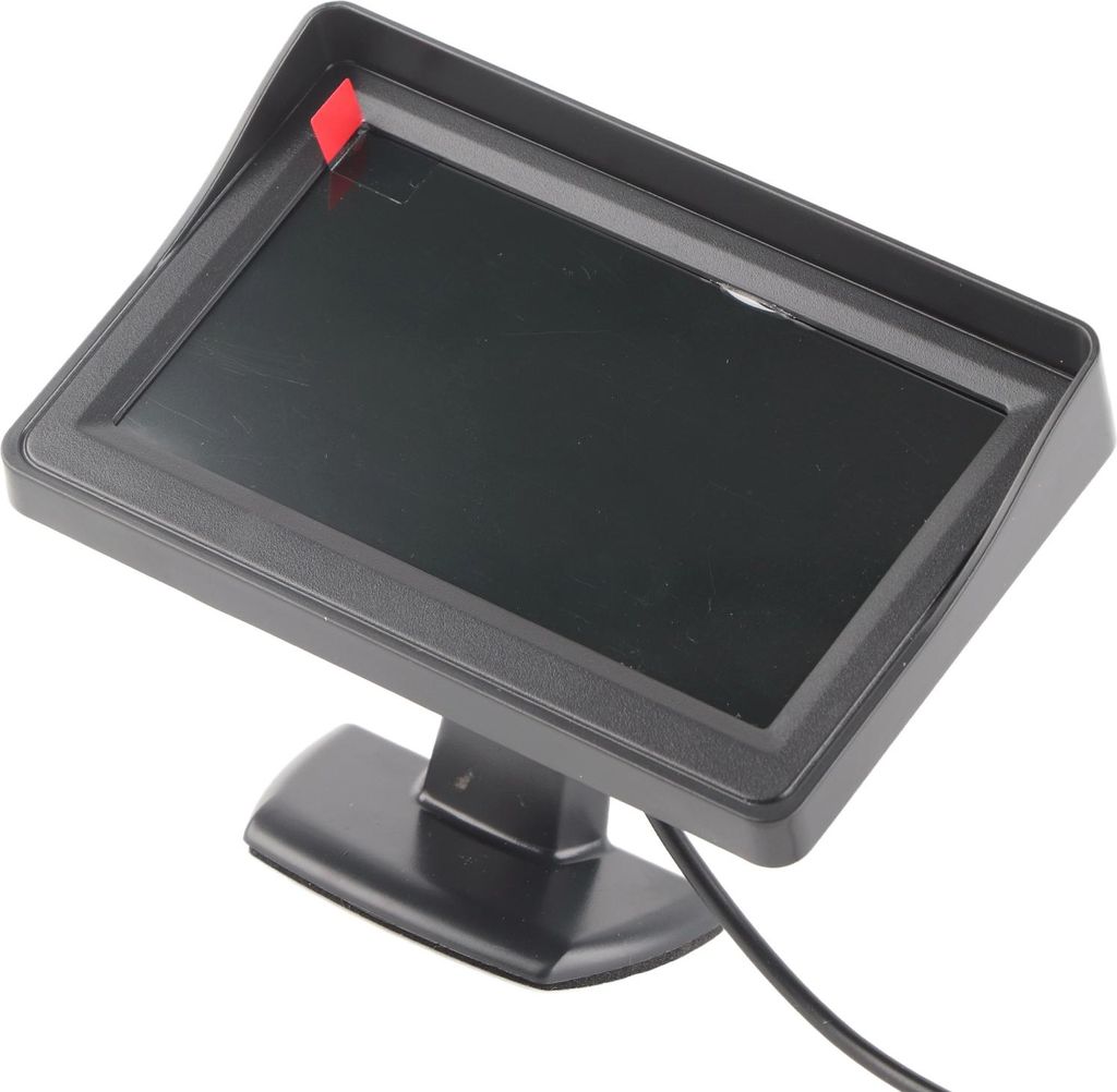 4.3inch Farbe LCD Display Rückfahrkamera Monitor Wasserdicht Auto Monitor für Auto SUV Van LKW Schwarz