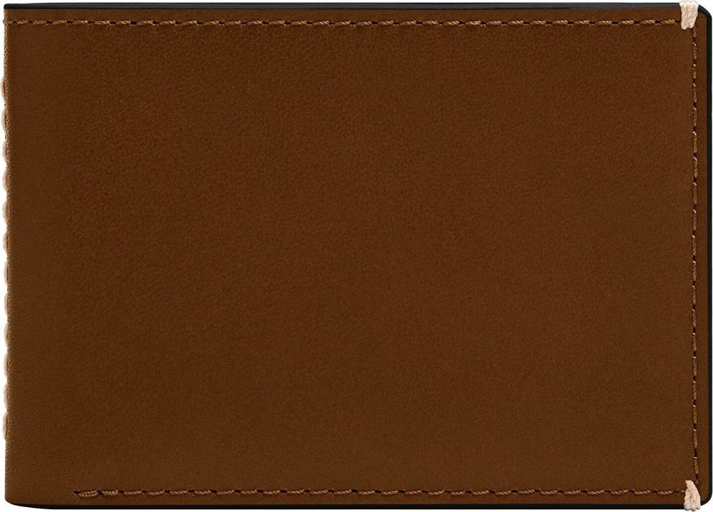 FOSSIL Leder Kartenetui Westover Wallet Medium Brown braun