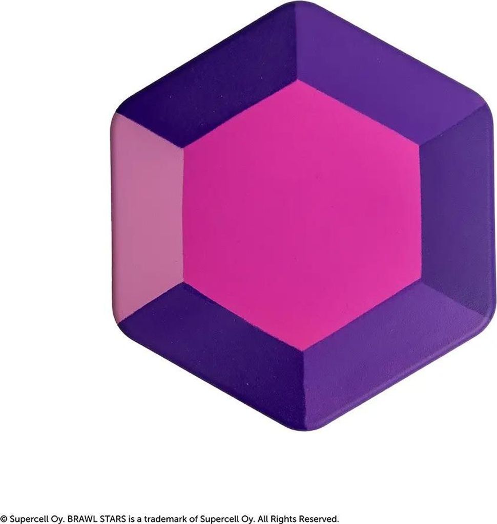 Squishy Purple Gem: Brawl Stars Anti-Stress Figur