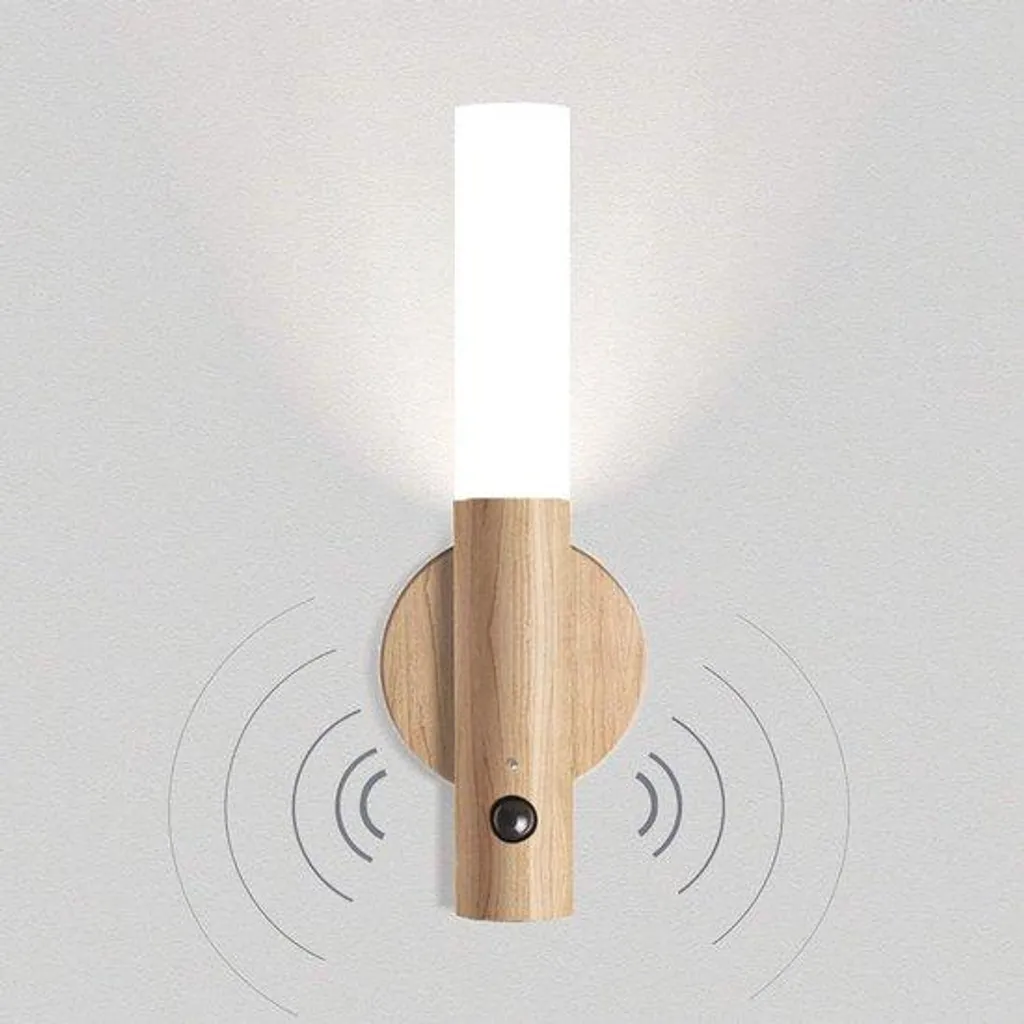 Applique LED magnétique rechargeable avec détecteur PIR pour intérieur