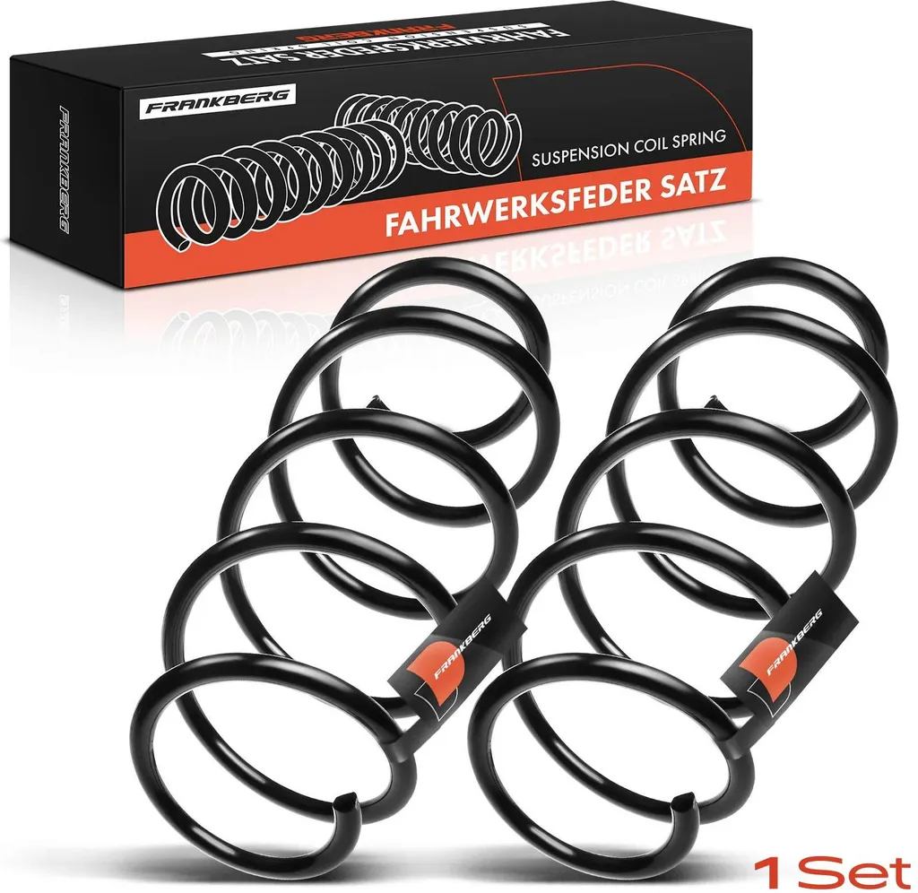 Jeu de 2 Ressorts Hélicoïdaux de Suspension Avant Seat Ibiza et Cordoba