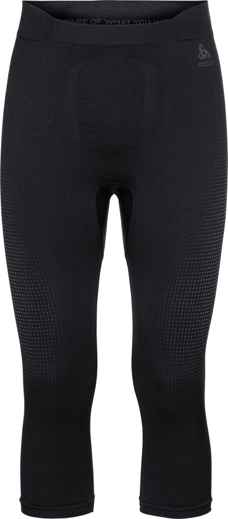 ODLO BL Bottom 3/4 PERFORMANCE WARM ECO SCHWARZ S