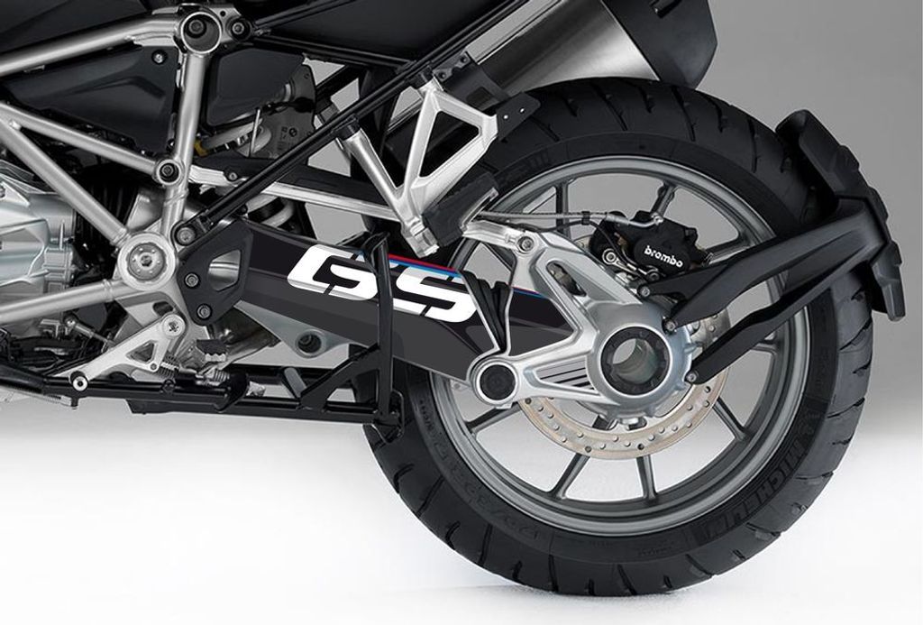 PUIG 20153N Schwingenschutzkit Aufkleber passend fuer BMW R1200GS Schwarz
