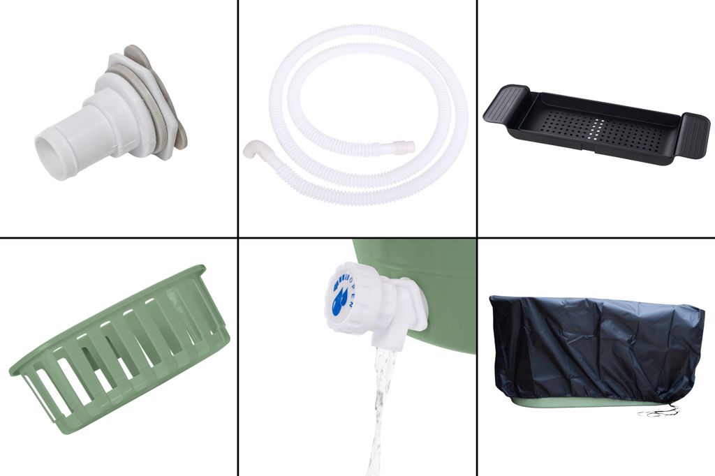 HelloBath® - Bath Bucket XL (Komfort) - Zelená - 125cm, Obrázek produktu 7