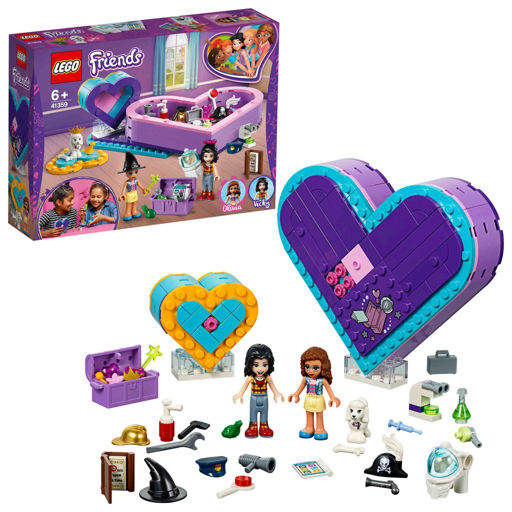 Sada přátelství LEGO® Friends Heart Box, 41359 Obrázek produktu 