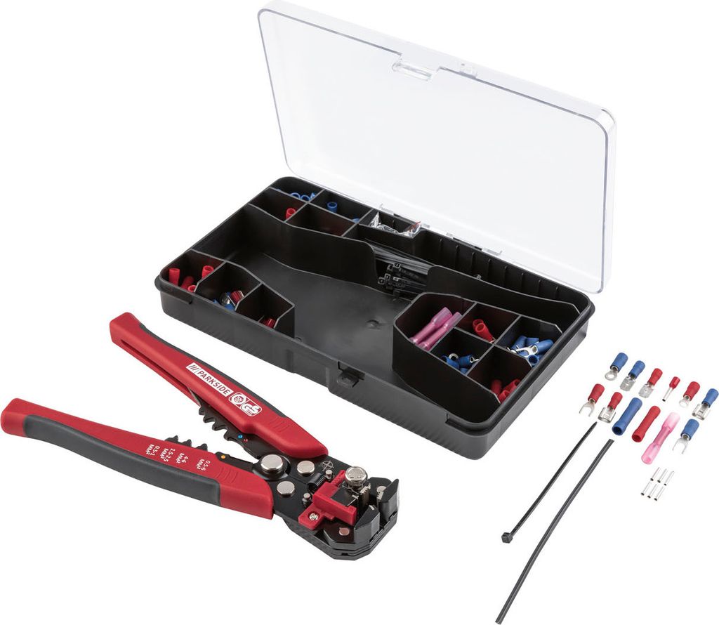 PARKSIDE® Crimpzangen-Set »PCZS 231 A2«, 231-teilig Produktbild 