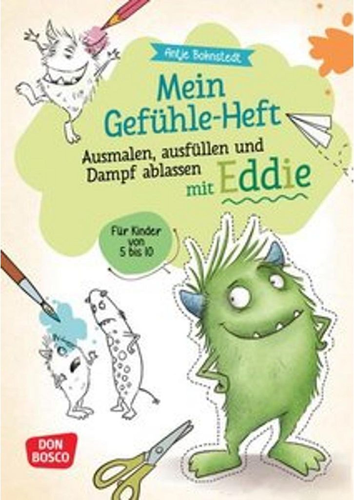 Mein Gefühle-Heft. Ausmalen, ausfüllen und Dampf ablassen Immagine del prodotto 