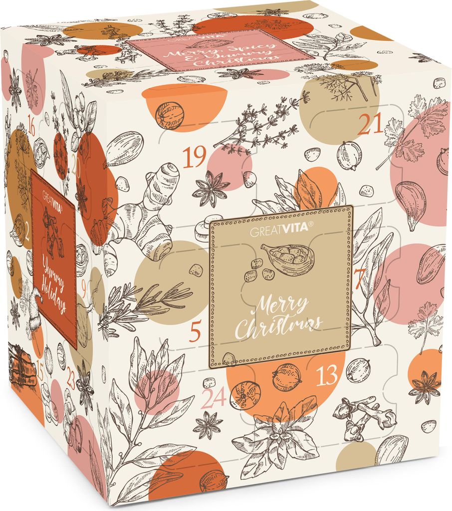 GreatVita Gewürz Adventskalender 2026 - für Genießer & Produktbild 
