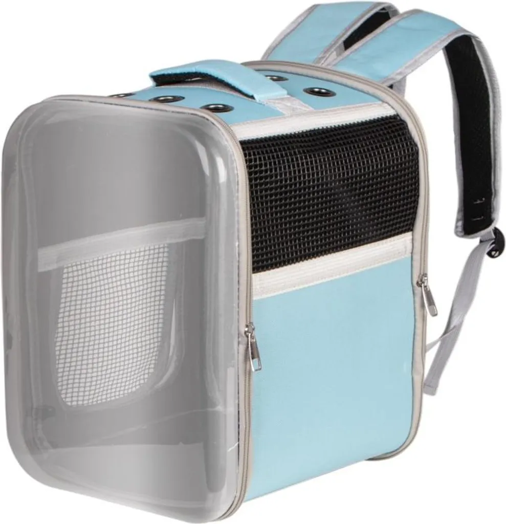 Sac à dos transport chat anti-stress avec aération optimale - 12